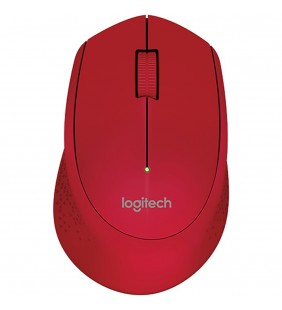 Mouse Inalámbrico Logitech M280 Rojo Wireless 2.4GHz