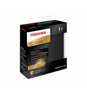 Disco Duro externo Toshiba Slim 1 TB 2,5" USB 3.0 Negro