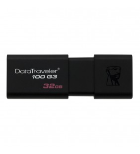 Pendrive Kingston 32GB USB 3.0 DataTraveler 100 G3 - Negro