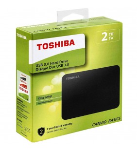 Disco Duro externo Toshiba Canvio Basics 2 TB USB 3.0