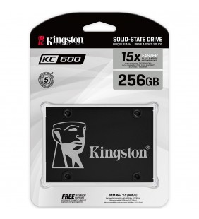 Unidad SSD 256GB Kingston KC600 2.5", Unidad auto...